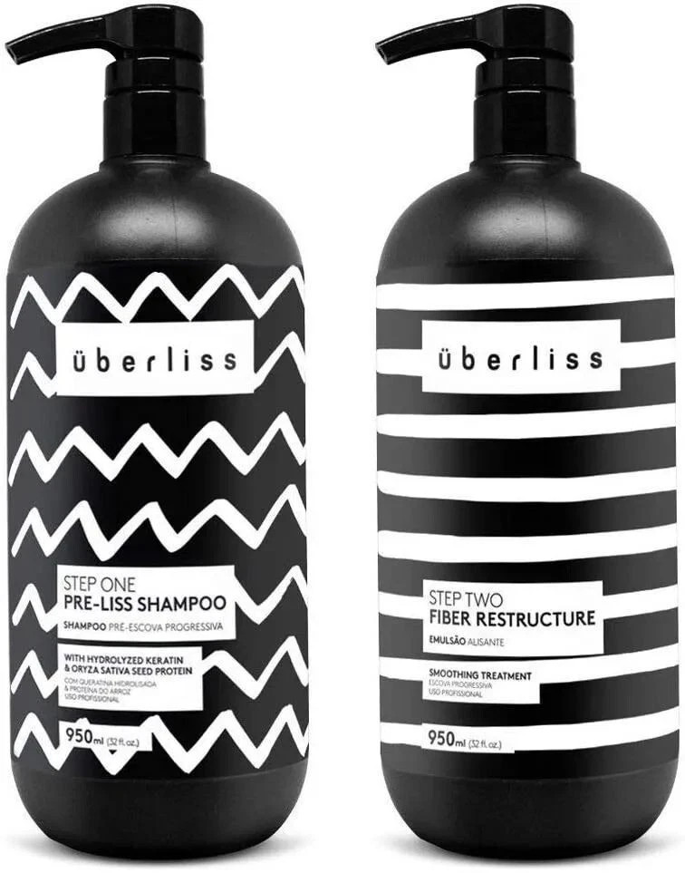 Uberliss Avlon Brazilian Keratin Hair Straightening Treatment 2L