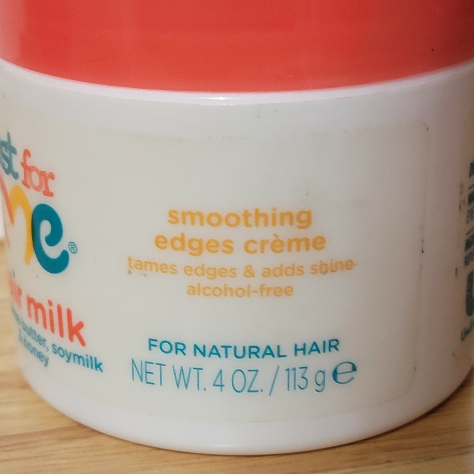 Lot Of 2 Pack Just For Me Hair Milk Smoothing Edges Creme With Shea Butter 4 oz