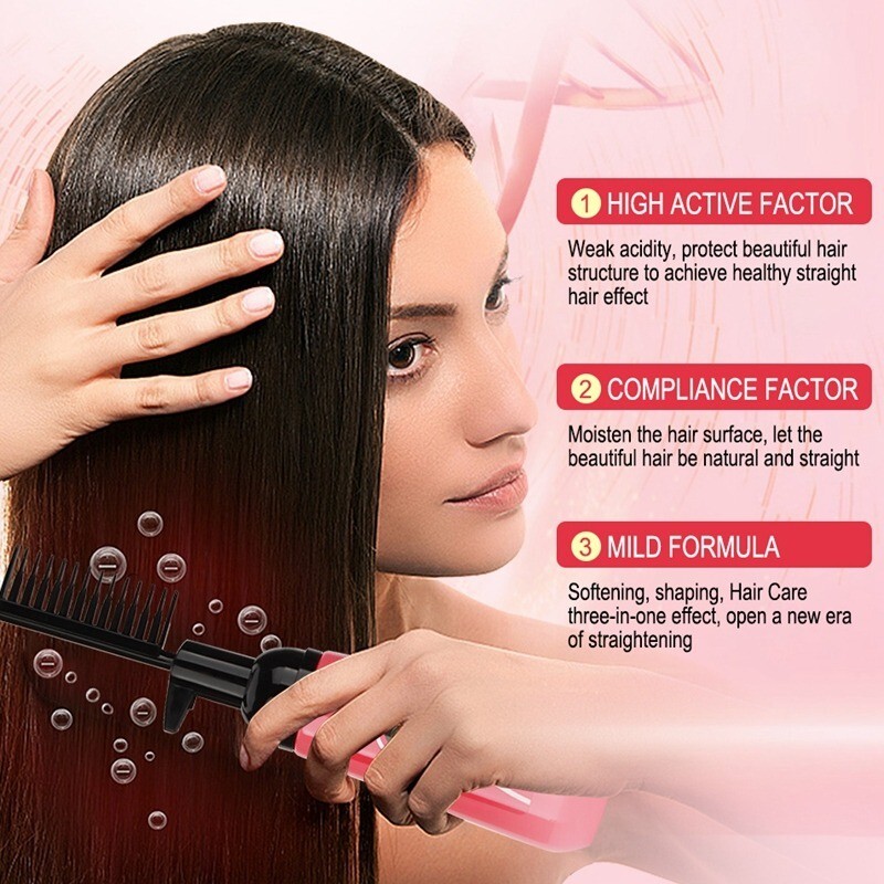 Keratin Treatment Hair Fast Smoothing Collagen Hair Straightening Cream Woman
