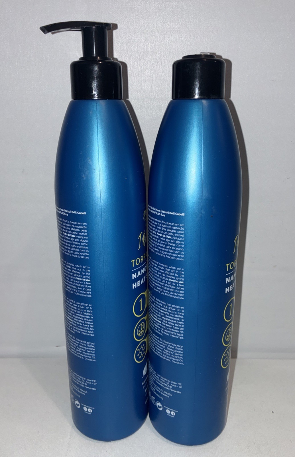 Lot Of 2- I Belli Capelli Torrano Heat Sealing Keratin Hair Treatment 16.9 oz Ea