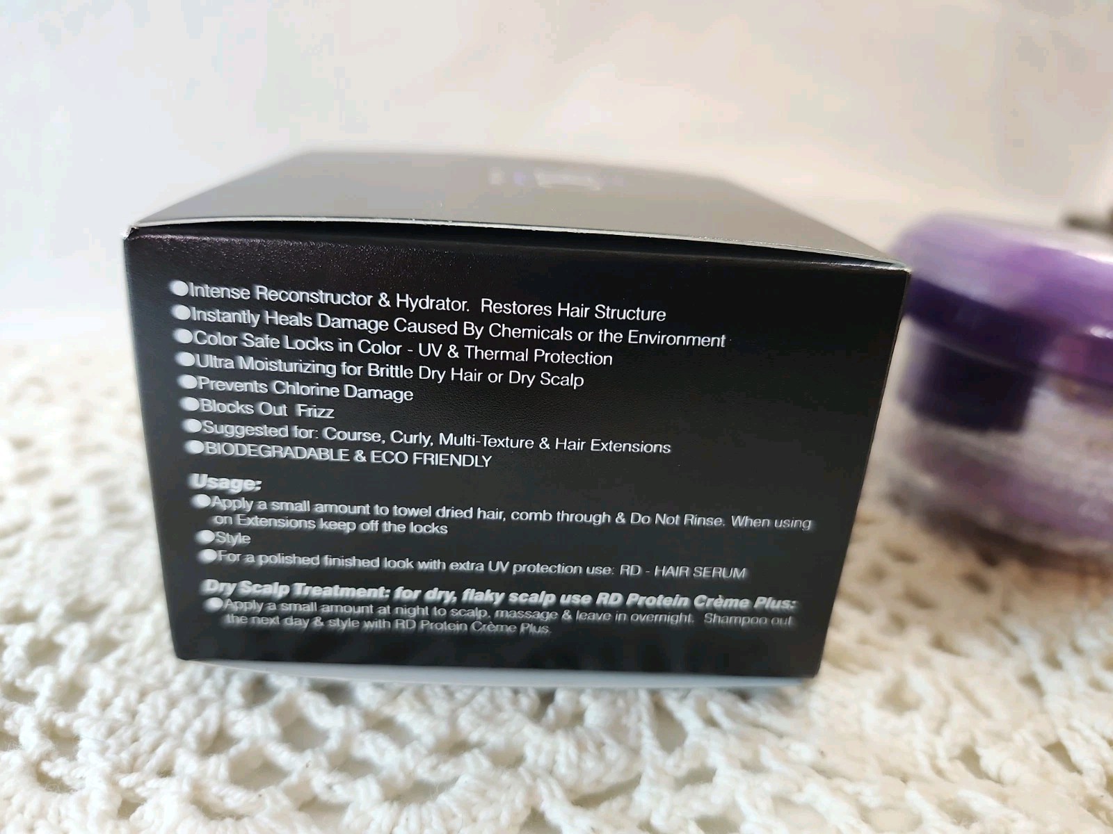 NEW ELC Dao of Hair Protein Cream Plus Repair Damage RD Plus Leave-In Cream 2 oz