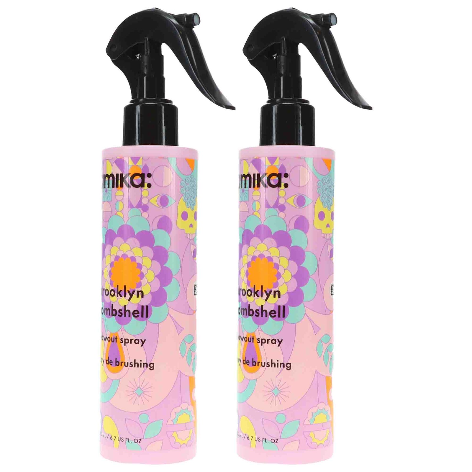 Amika Brooklyn Bombshell Blowout Spray 6.7 oz 2 Pack