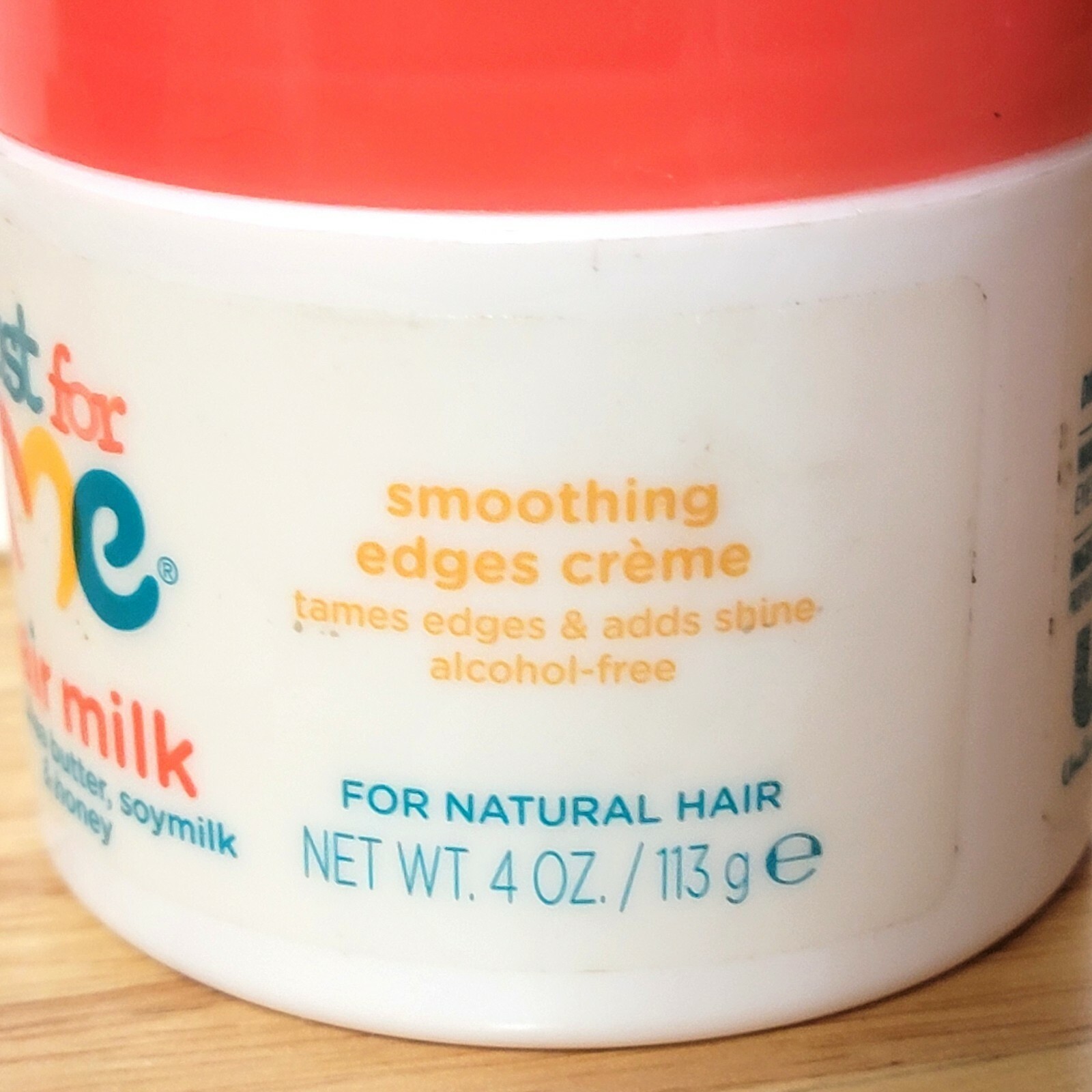 Lot Of 2 Pack Just For Me Hair Milk Smoothing Edges Creme With Shea Butter 4 oz