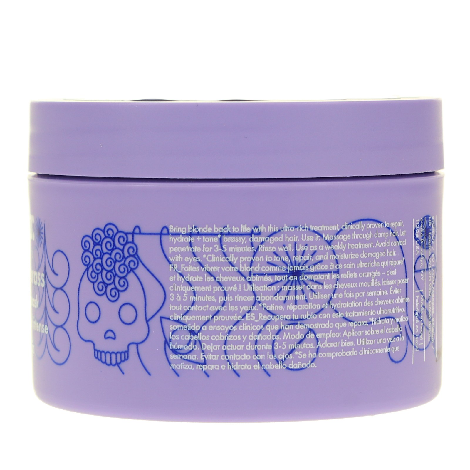 Amika Bust Your Brass Toning + Strength Repair Mask 8.5 oz