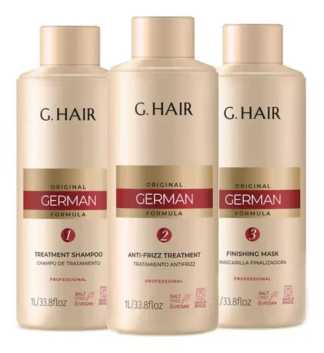 G.Hair Formula German / Professional Treatment Kit 3x1L /33.8 fl.oz