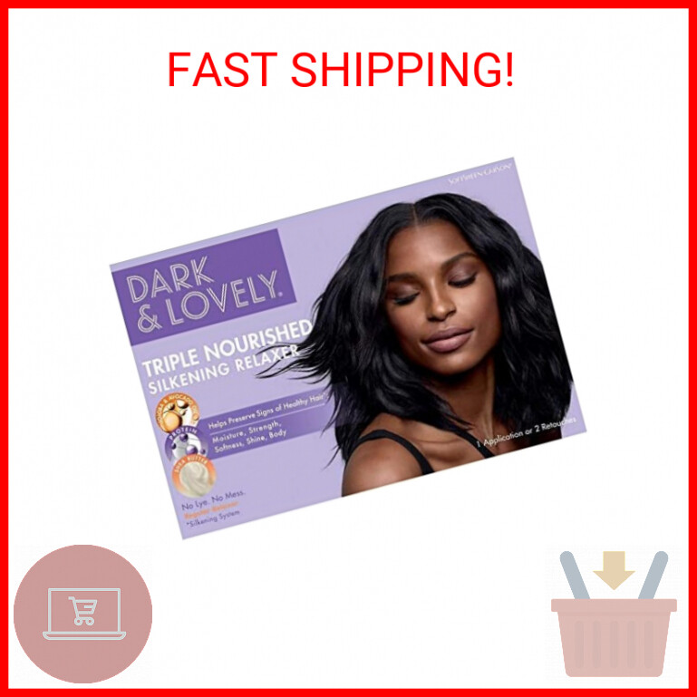 SoftSheen-Carson Dark and Lovely Triple Nourished Silkening Relaxer No-Lye Regul