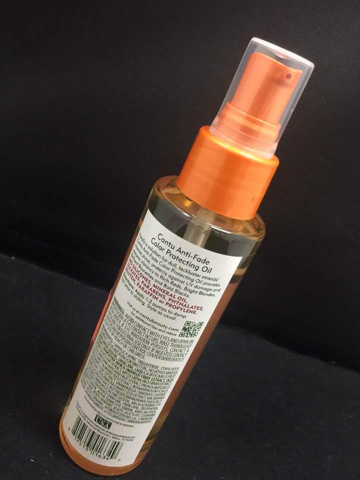 Cantu Shea Butter For Natural Hair Anti-Fade Color Protecting Oil 4 fl oz