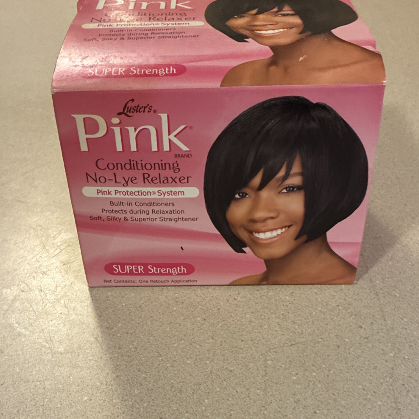 Luster’s Pink Protection System No-Lye Relaxer Super Strength 3.75 oz