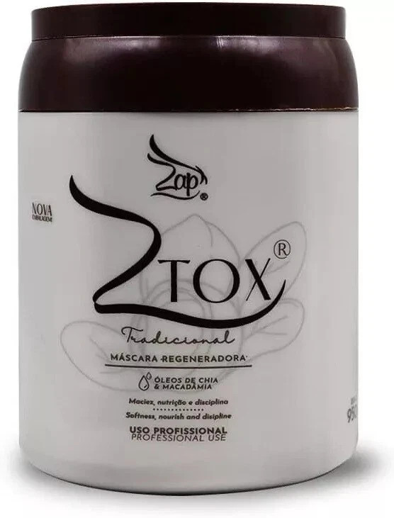 Zap Ztox Macadamia & Chia Oil Hair Mask 950g – Anti Frizz Volume Reducer