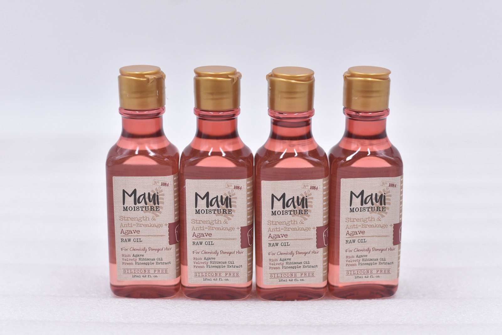 Lot of 4 Maui Moisture Strenght & Anti-Breakage + Agave Raw Oil 4.2oz