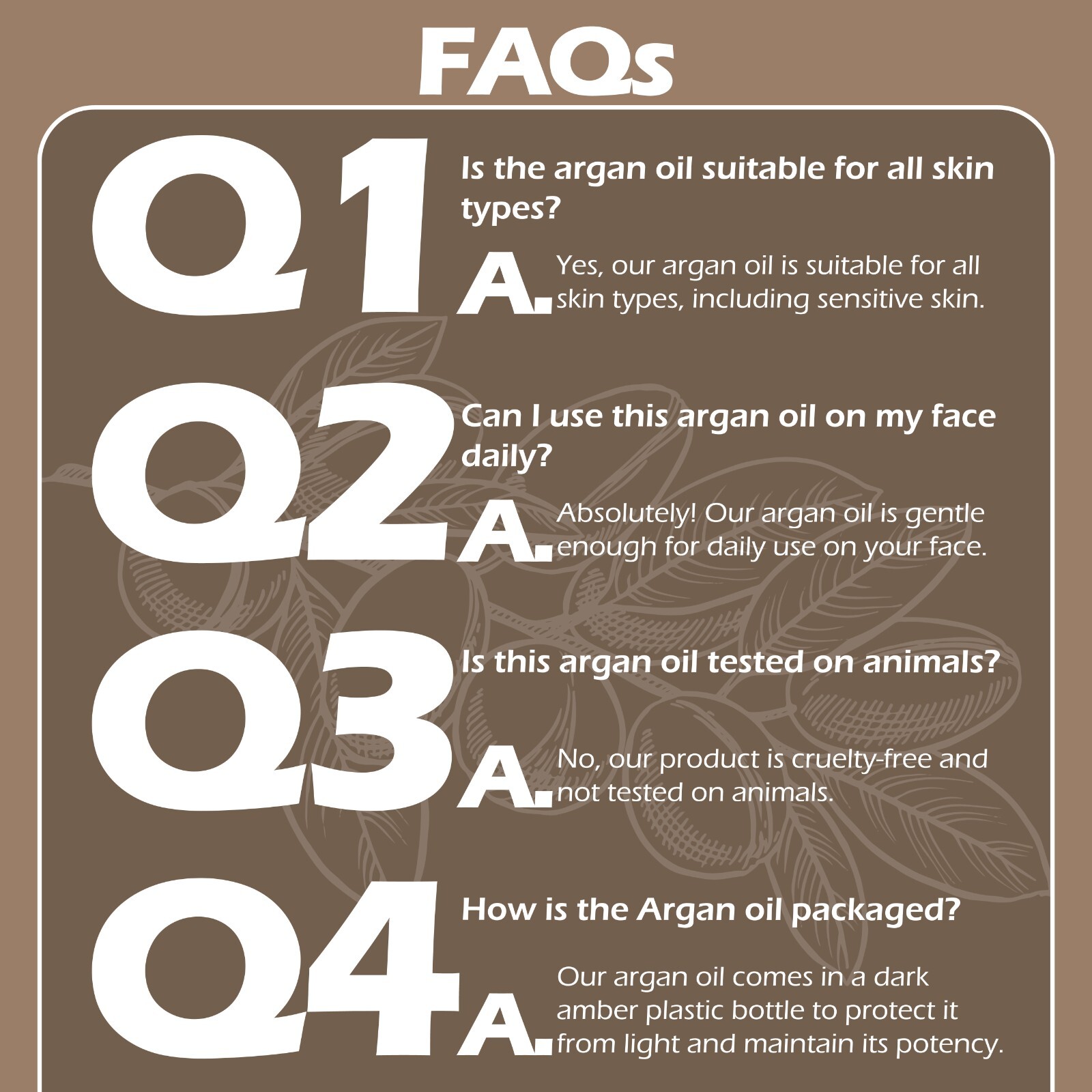 Argan Oil 2 oz. Morocco 100% Pure Natural Unrefined For Hair Growth, Skin, Face