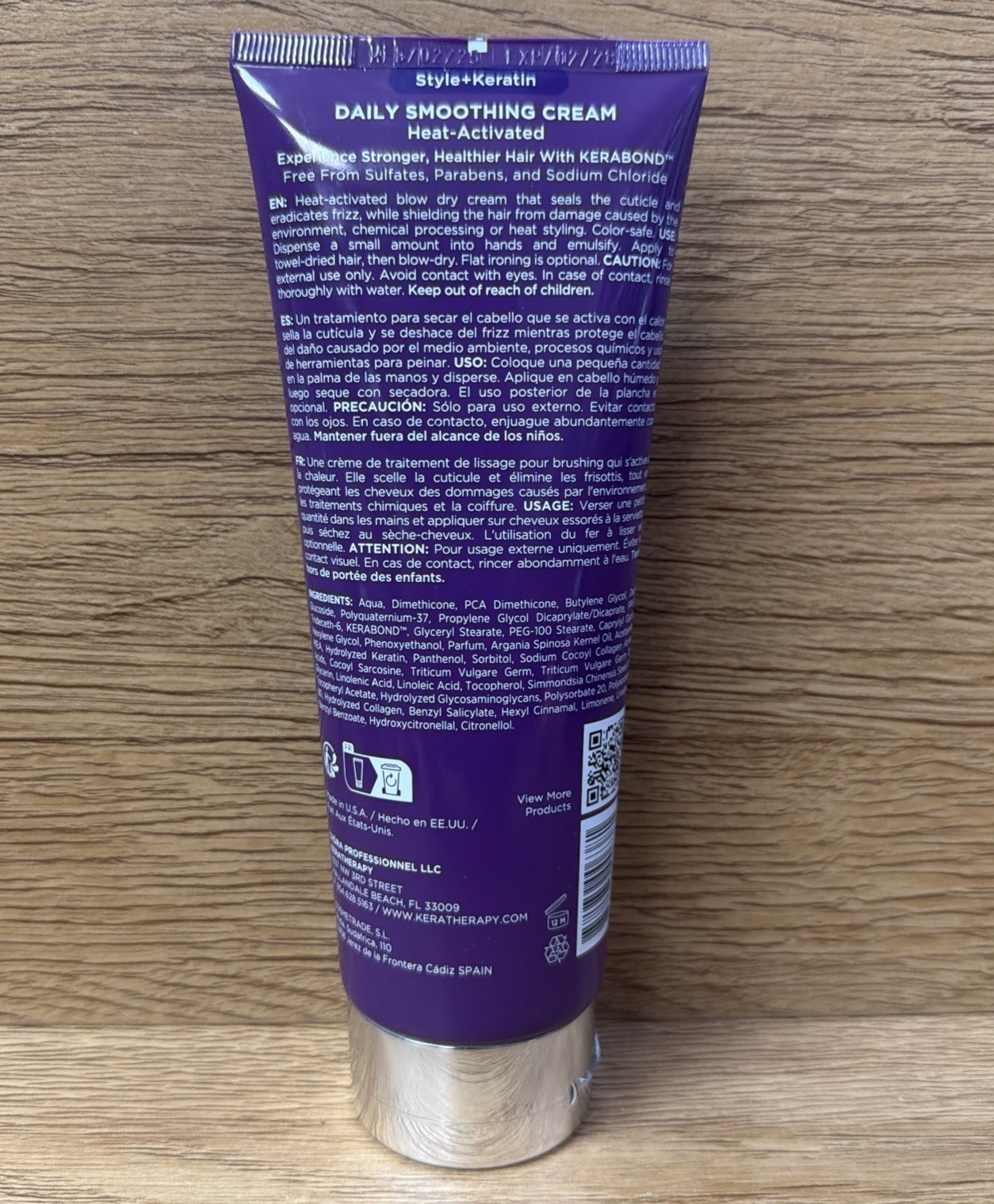 Keratherapy Keratin infused Daily Smoothing Cream 6.8oz