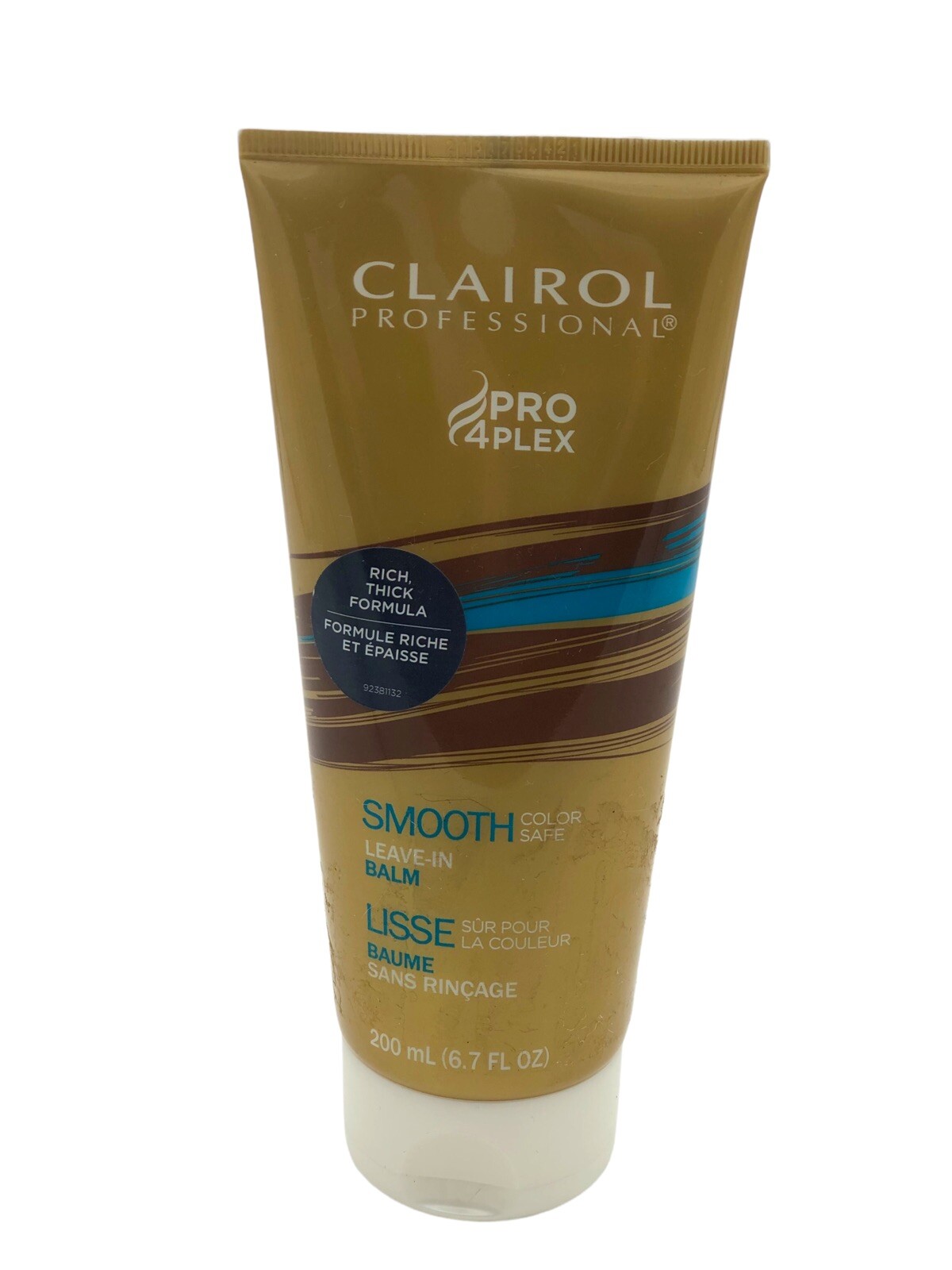 CLAIROL Professional Pro 4 Plex SMOOTH Leave-in Balm, Tame Frizz, NOS 6.7 oz