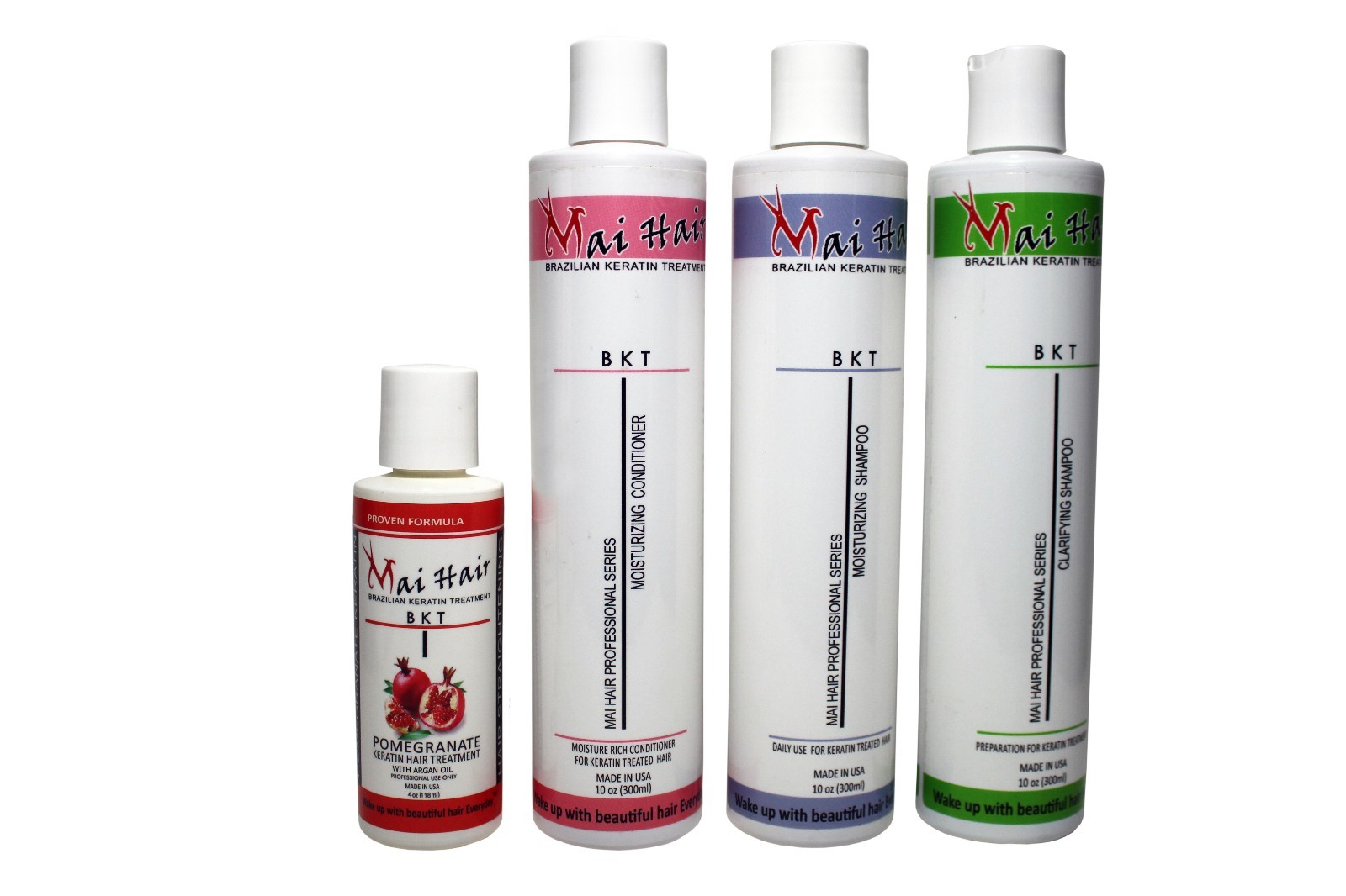 Brazilian Keratin & Argan Oil Hair Treatment Complex Kit Sulfate Free, 4-10oz