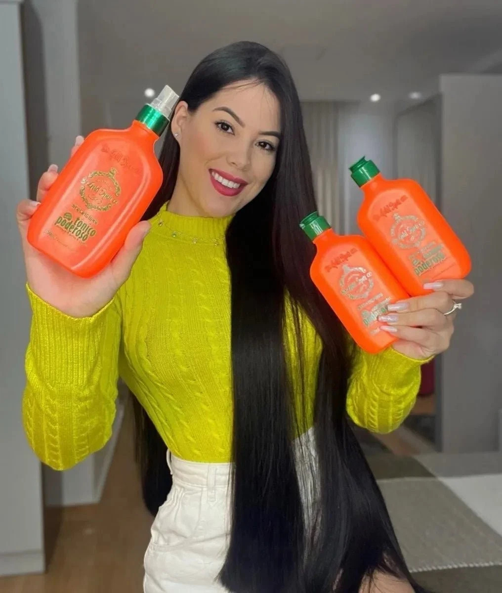 Gold Spell Cosmeticos – Powerful Tonic, Shampoo And Conditioner Tônico Poderoso