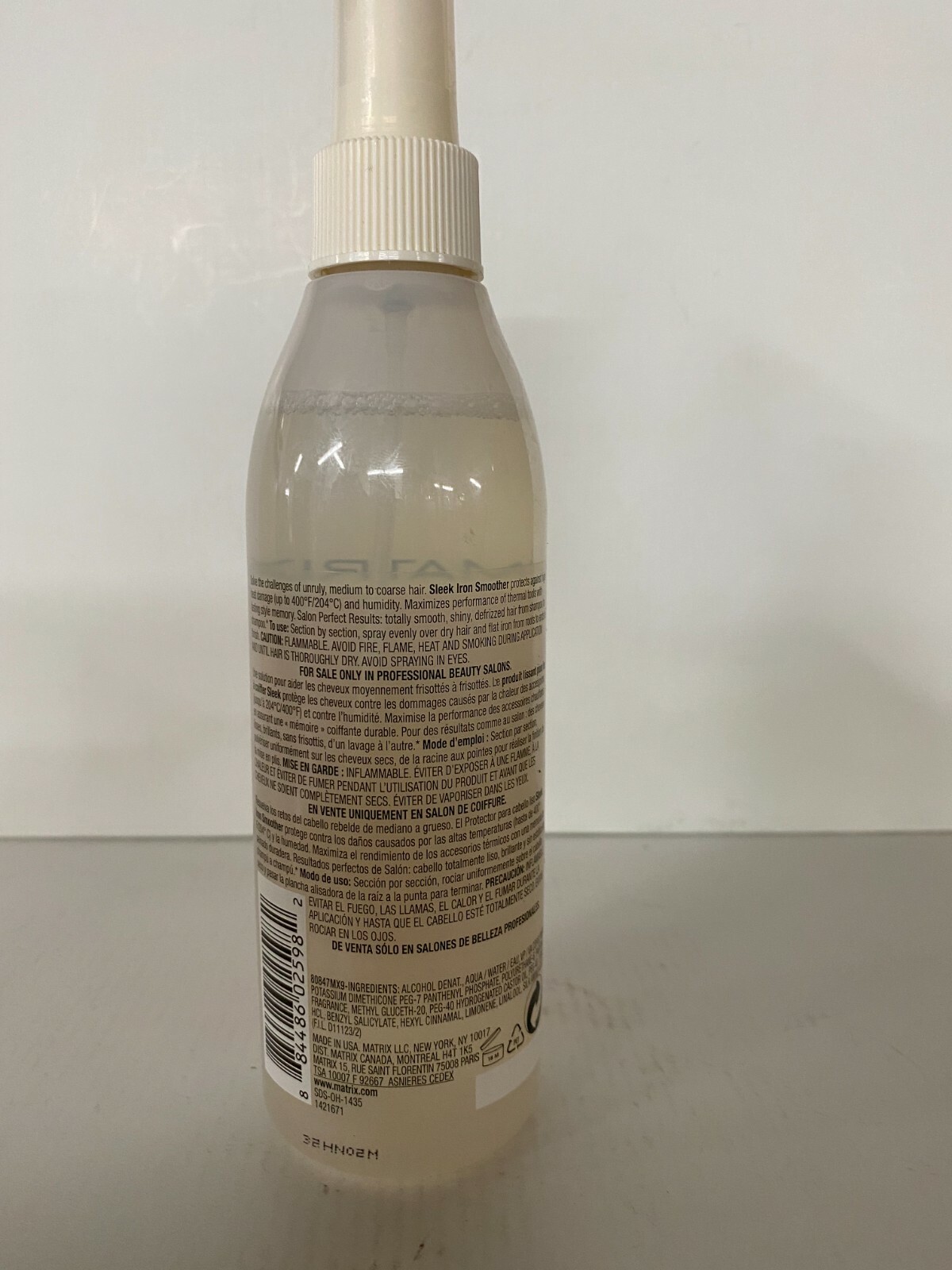 Matrix Total Results Sleek Iron Smoother 8.5 oz