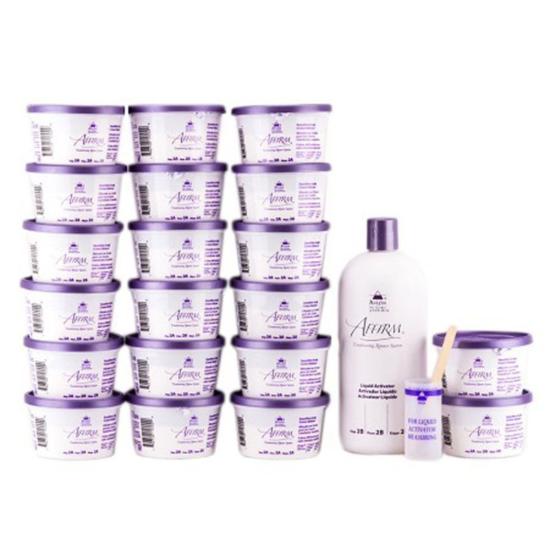 Affirm Sensitive Scalp Creme Relaxer Kit 20 App.