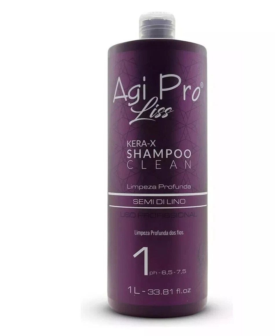 Agi Max Pro Liss Kera-X Brazilian Keratin Hair Straightening Kit 3x1L
