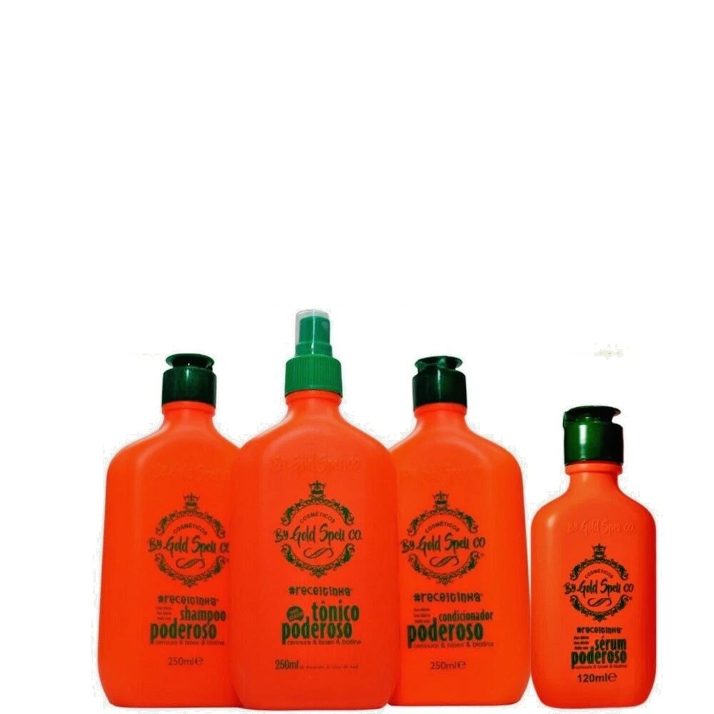Gold spell – Shampoo + Conditioner + Powerful Tonic 3x250ml + Serum 120ml