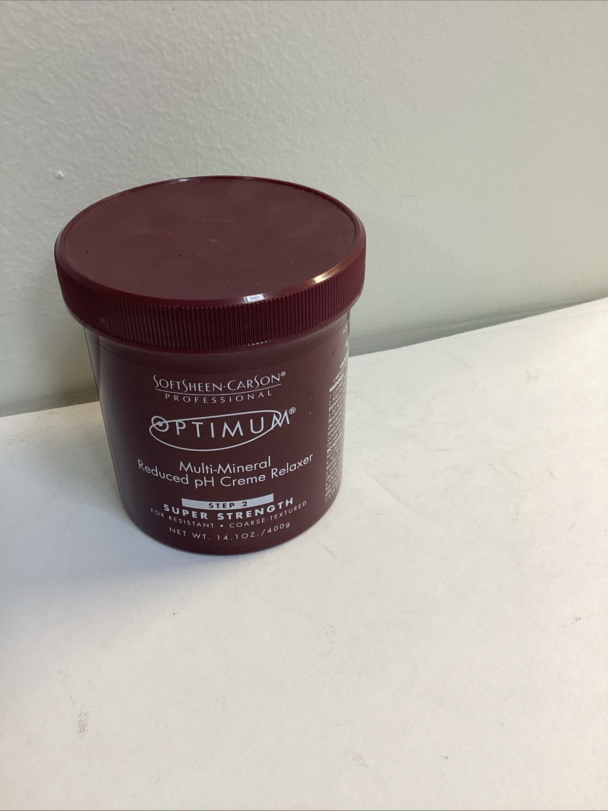 SoftSheen Carson Optimum Smooth Step 2 Multi Mineral Crème Relaxer SUPER 14.1 oz