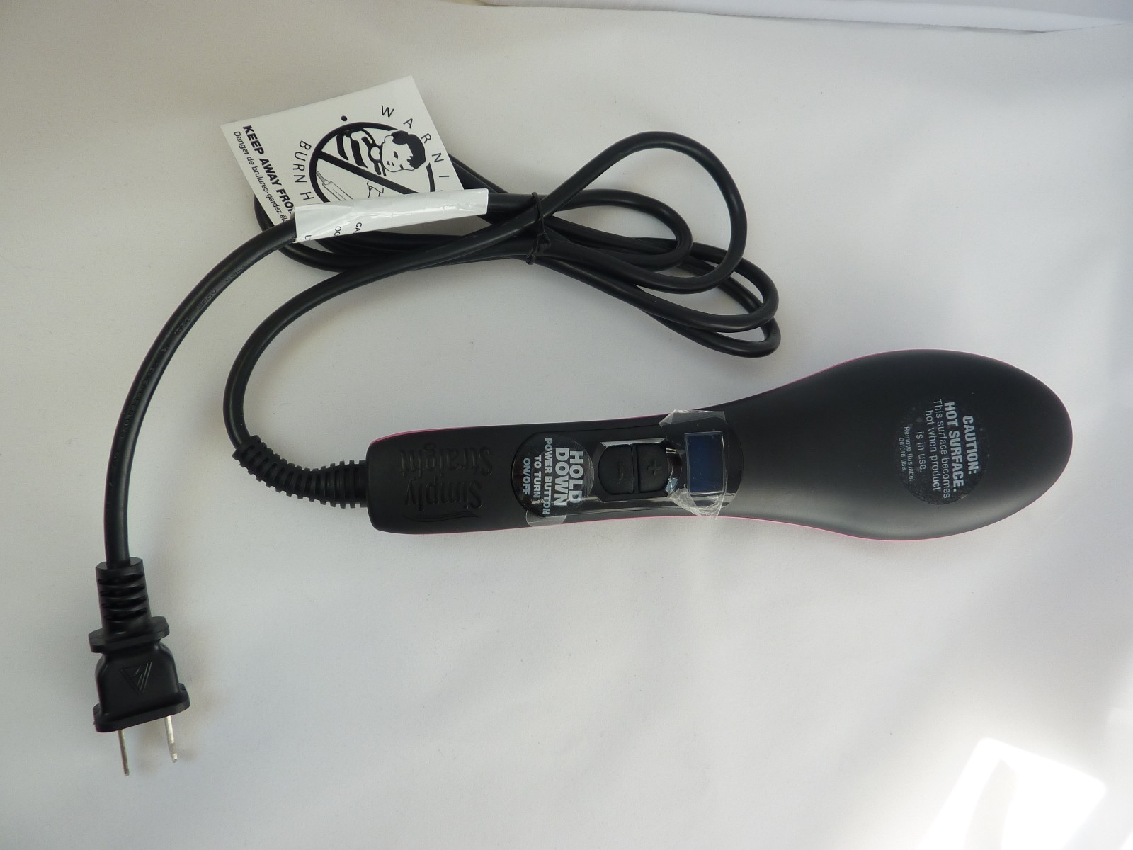 Simply Straight Ceramic Straightening Brush / As Seen on TV