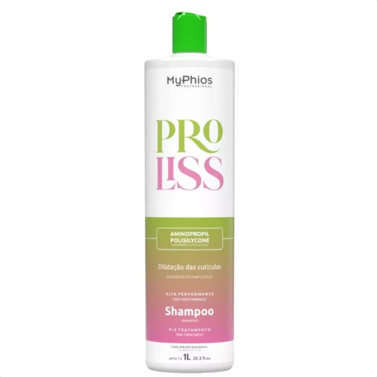 Myphios Proliss 3D Organic Progressive Straightening Kit – 2x1L / 33.8 fl.oz