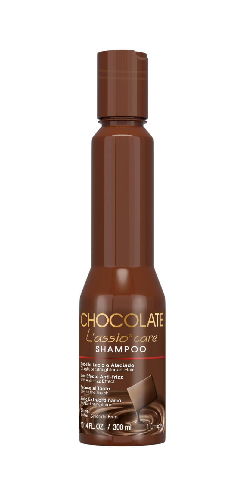 Nutrapel CHOCOLATE L´ASSIO CARE SHAMPOO ANTI-FRIZZ After Care for Keratin 300ml
