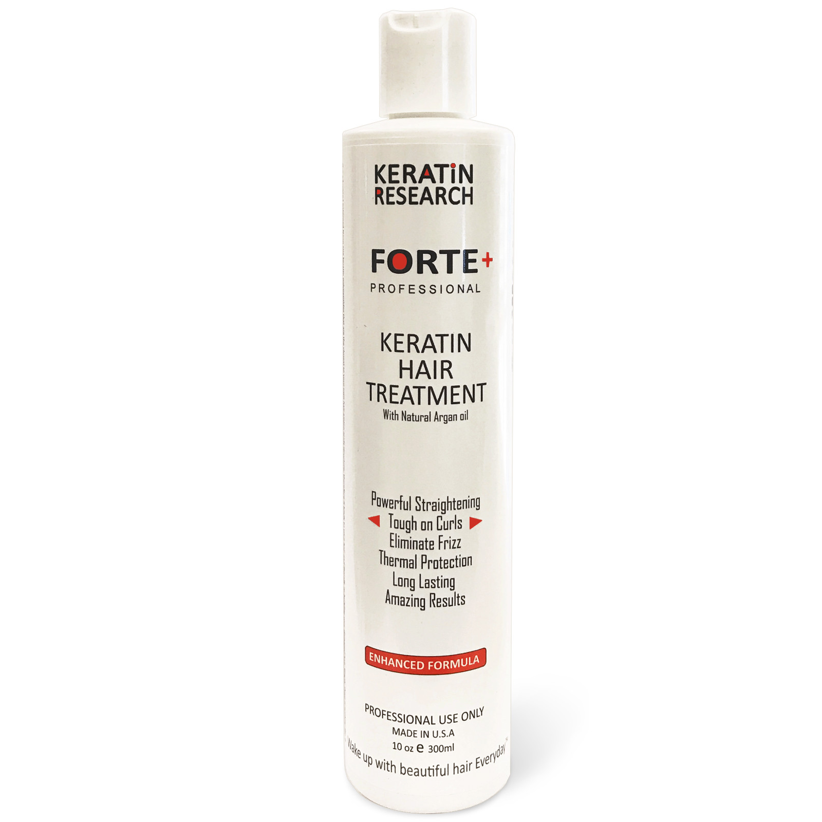 Keratin FORTE Hair Treatment 120ml kit Straighten Repairs Damage Smooths Curls