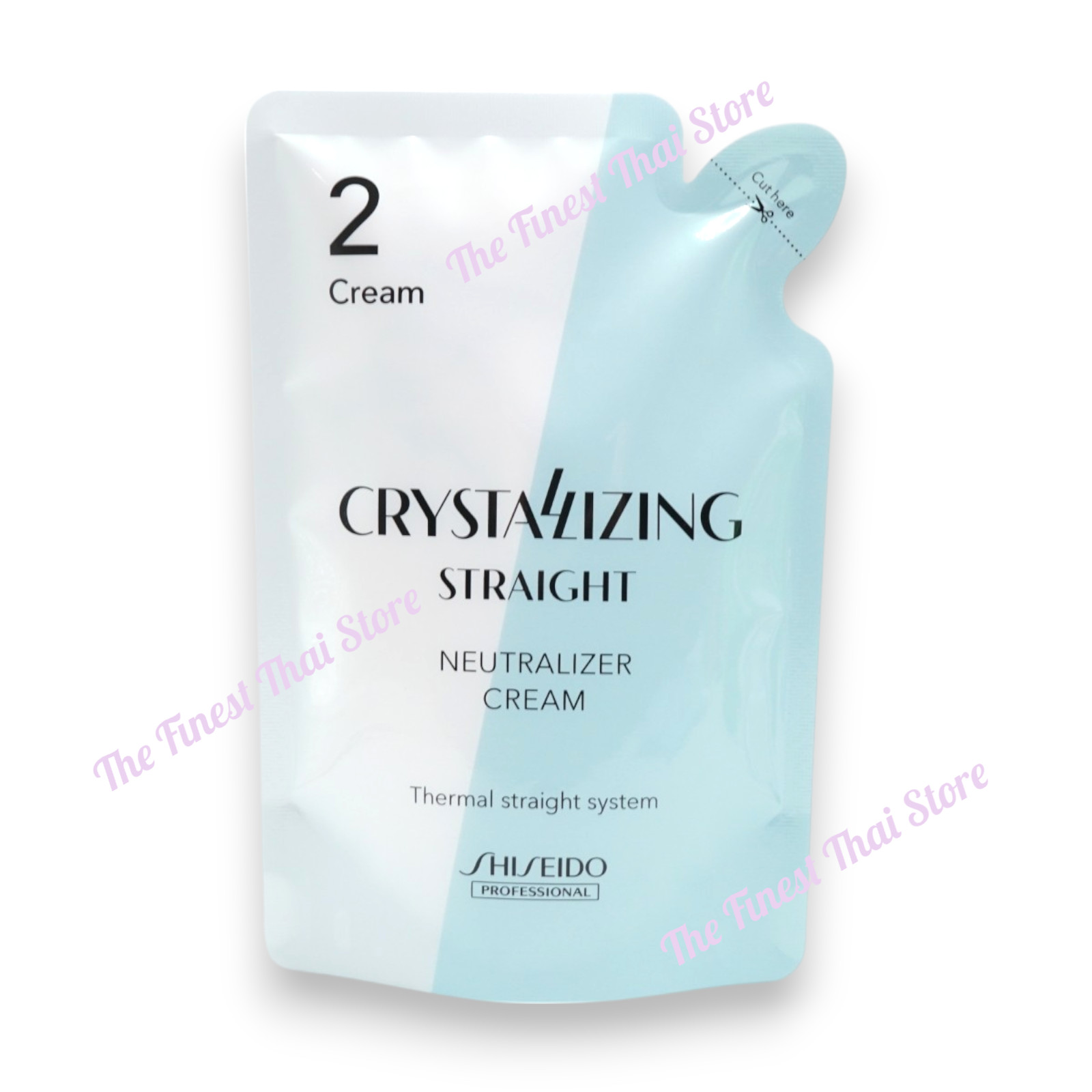 Shiseido Crystallizing Straight N1 Hair Straightener 125g Set