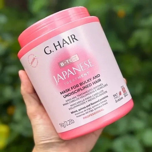 G Hair Japanese Hair Treatment Mask Brazilian Keratin 1Kg