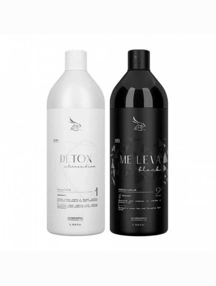 Zap Me Leva Progressive Brush Brazilian Keratin Treatment 2x1L/33.8 fl.oz