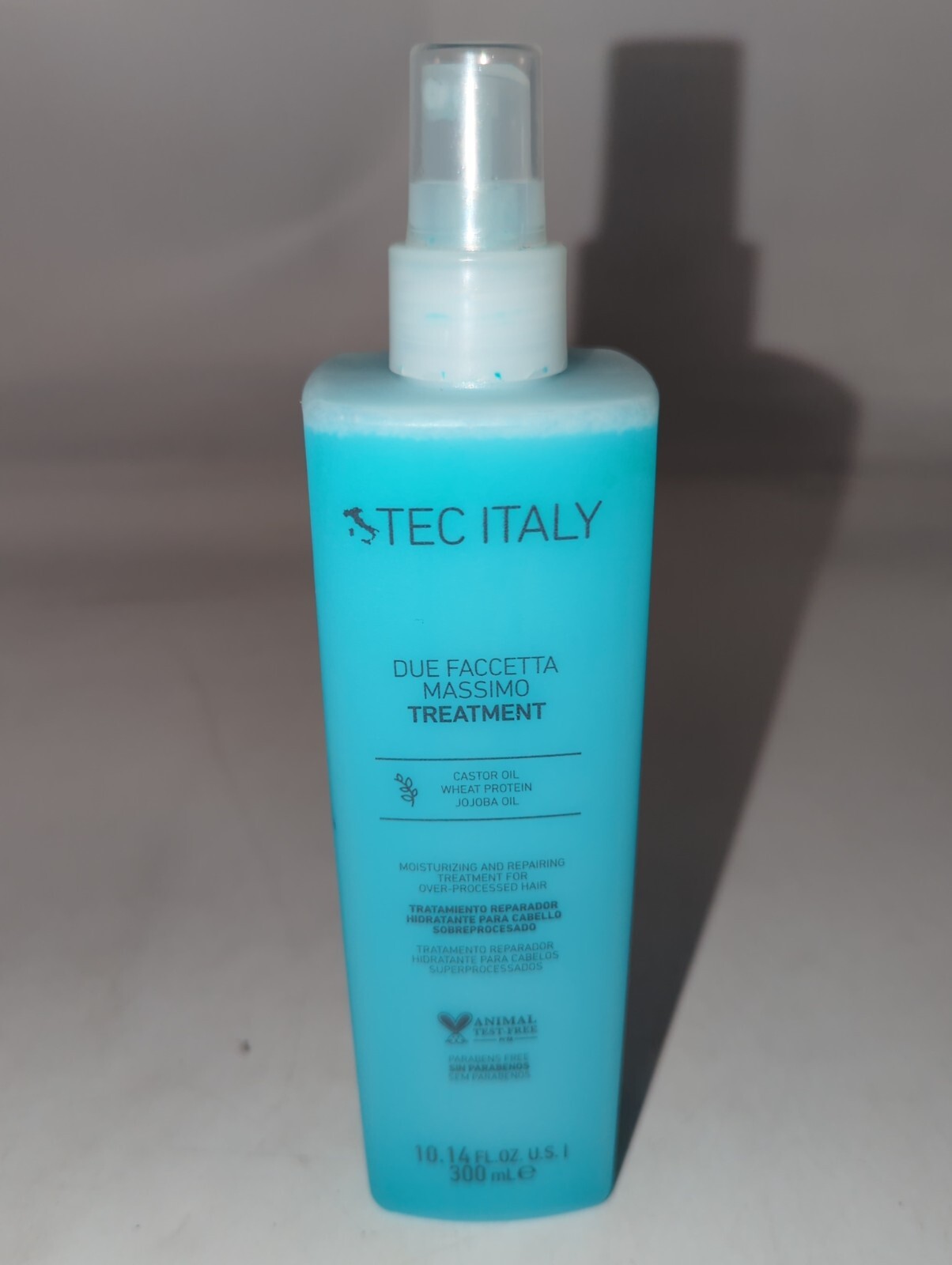 Tec Italy Due Faccetta Massimo Treatment Castor Oil Wheat Protein Joboba Oil Moi