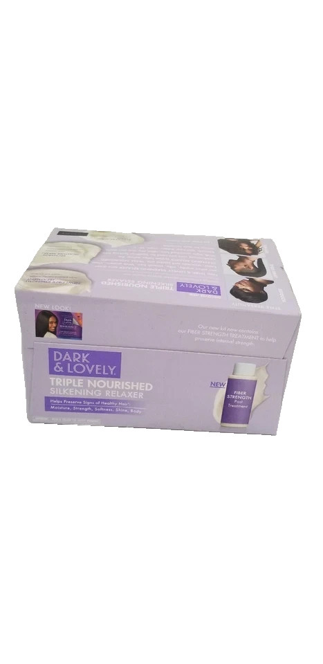 Dark & Lovely Triple Nourished Silkening Regular Relaxer Kit