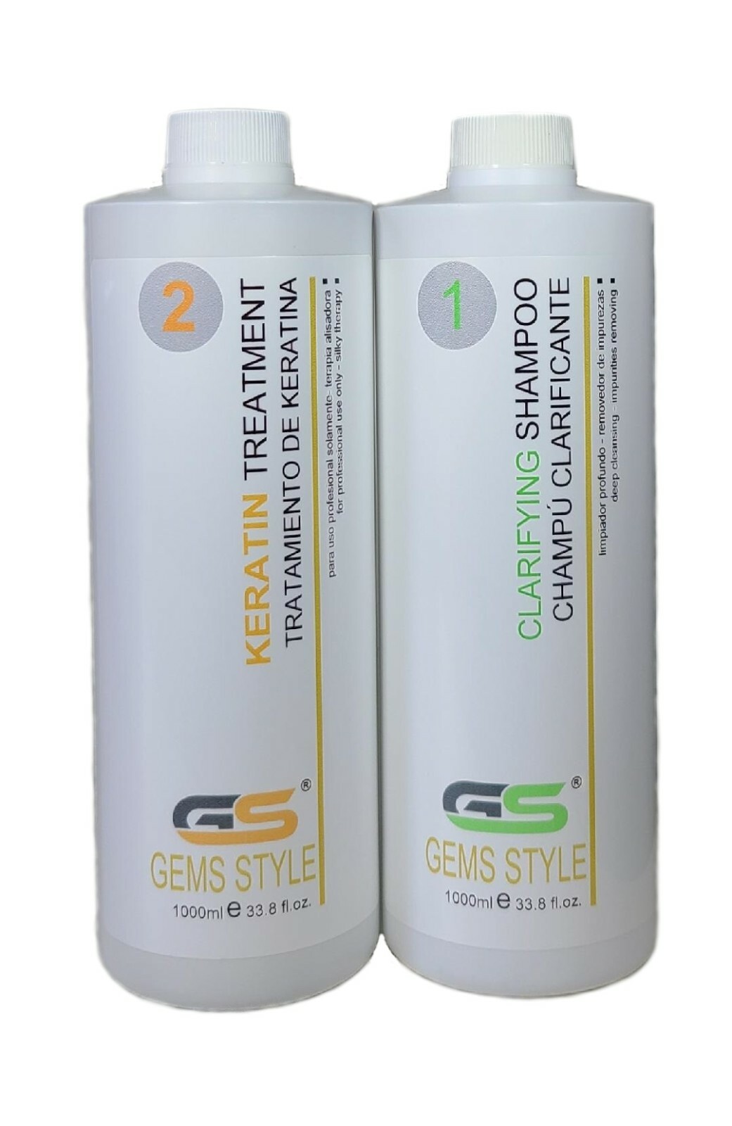 GS Protechs ORGANIC KERATIN TREATMENT – STRONG – For All hair types. 34 oz
