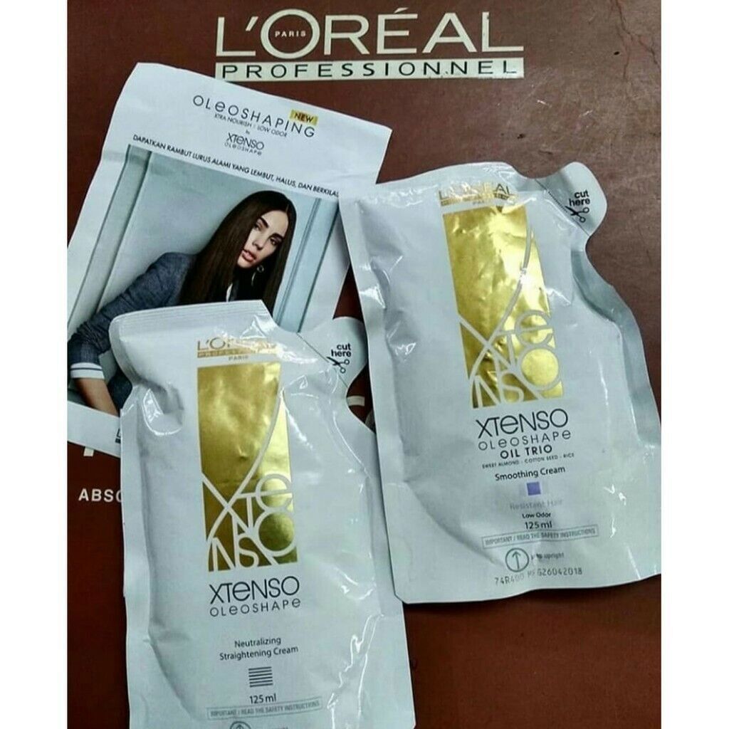 Loreal Professional Xtenso Straightening Cream & neutralizer 125 ml Pack Of 1