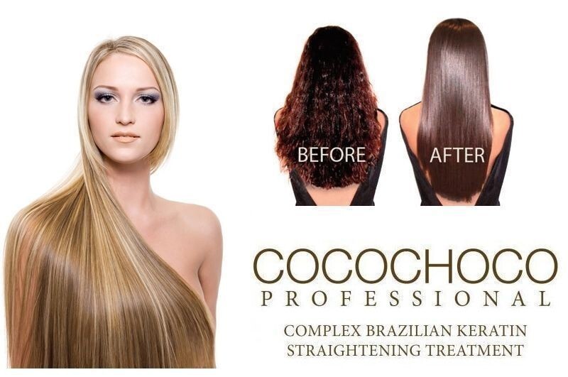 ❤❤ COCOCHOCO Pro GOLD Brazil Keratin Hair Straight Salon Treatment 24k 2000ml 2L