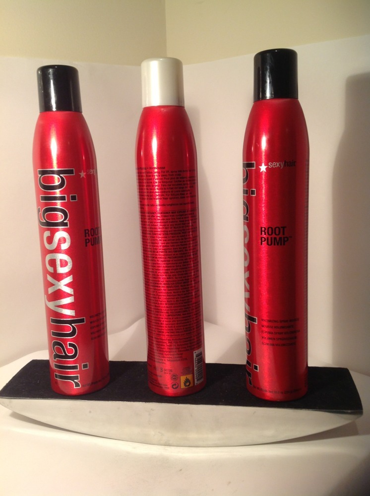 3 Pack Big Sexy Hair Root Pump Spray Mousse by Sexy Hair for Unisex – 10.6 oz