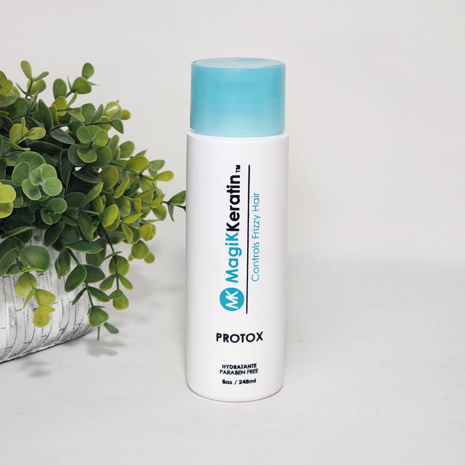 Magik Keratin Protox Controls Frizz Hair Hydrating Paraben Free 8 oz