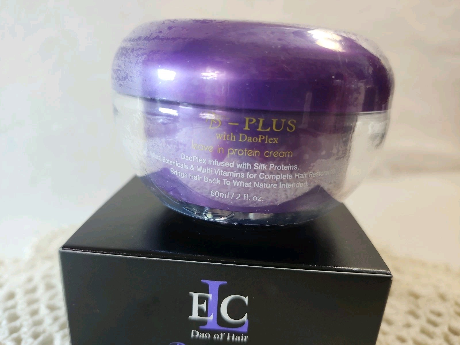 NEW ELC Dao of Hair Protein Cream Plus Repair Damage RD Plus Leave-In Cream 2 oz