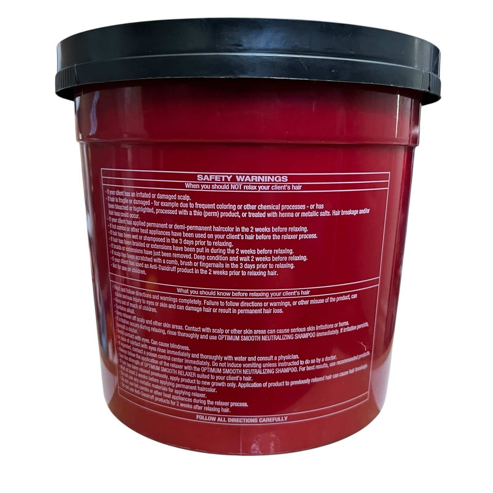 (1) SoftSheen Carson – Optimum Smooth Relaxer System Step 2 REGULAR – 4 lbs, New