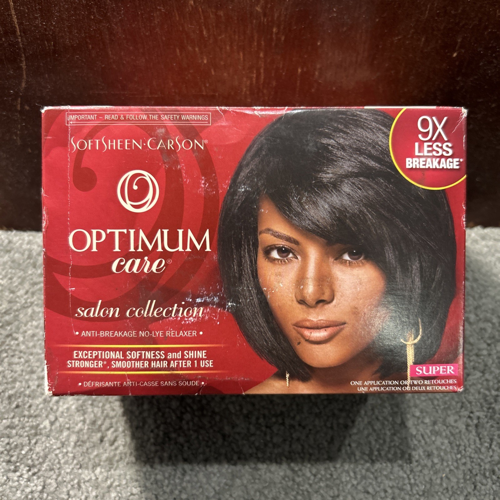 Softsheen Carson Optimum Care Defy Breakage No Lye Relaxer SUPER, 1 Application
