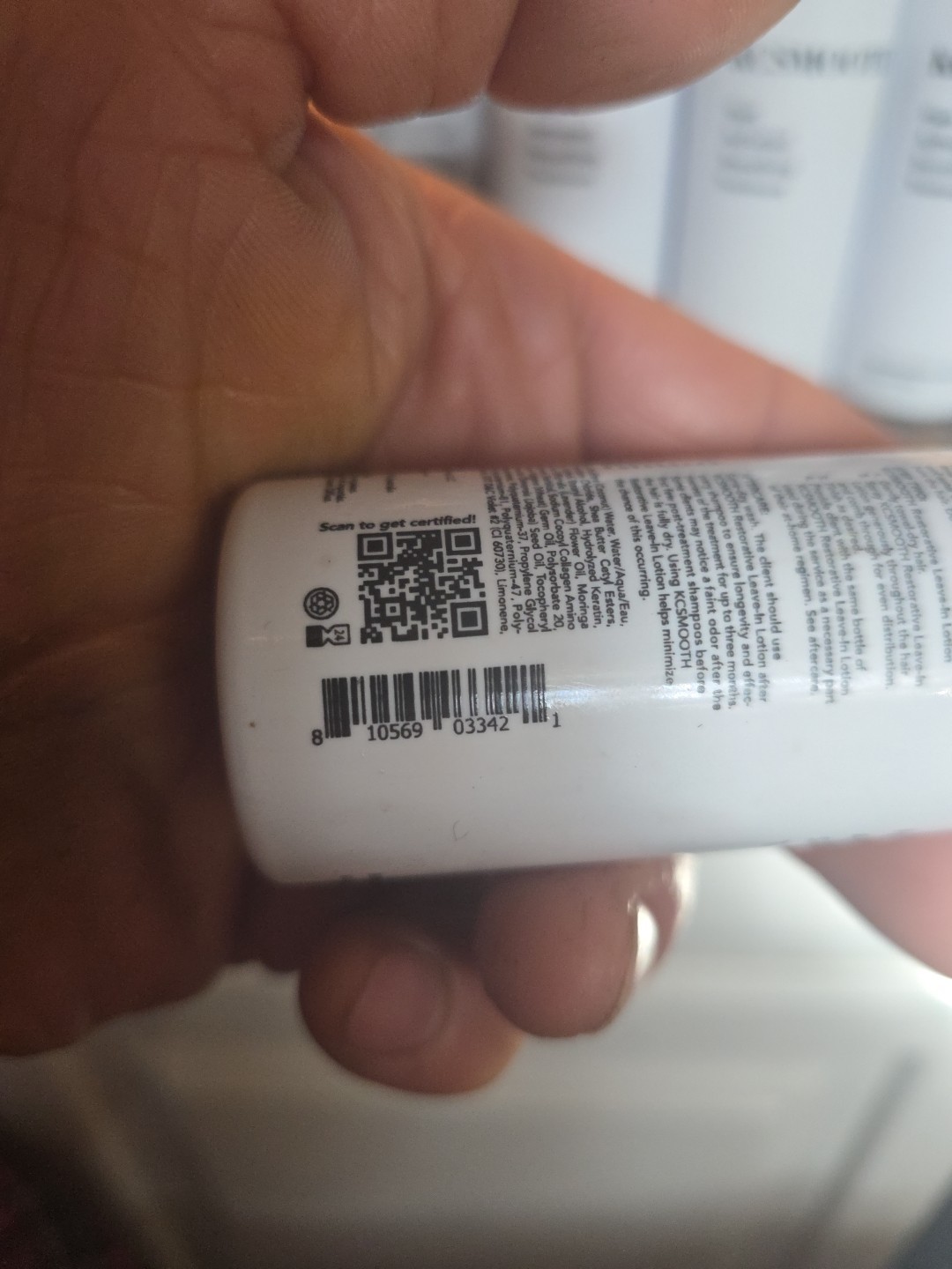 4oz Keratin Complex KC Smooth Heat Activated Smoothing Treatment