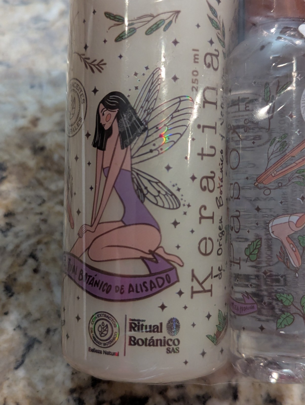 Ritual Botanico Organic and Vegan Keratin Kit 250 mL New Sealed