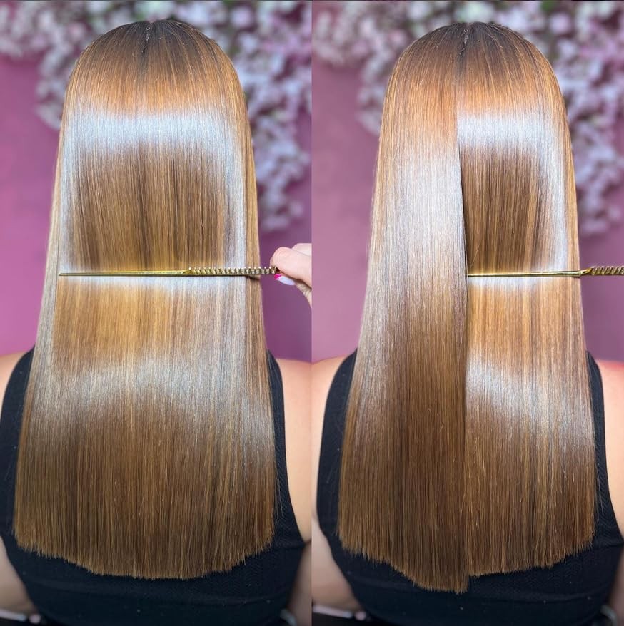 Brazilian Keratin Hair Straightening and Smoothing Blowout Treatment Professi…