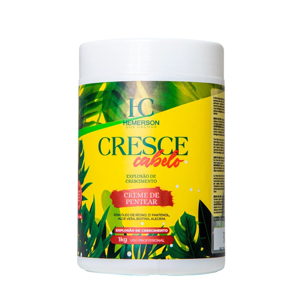 Kit Cresce Cabelo HC 5x1000ml Explosão De Crescimento / Hemerson dos Cachos