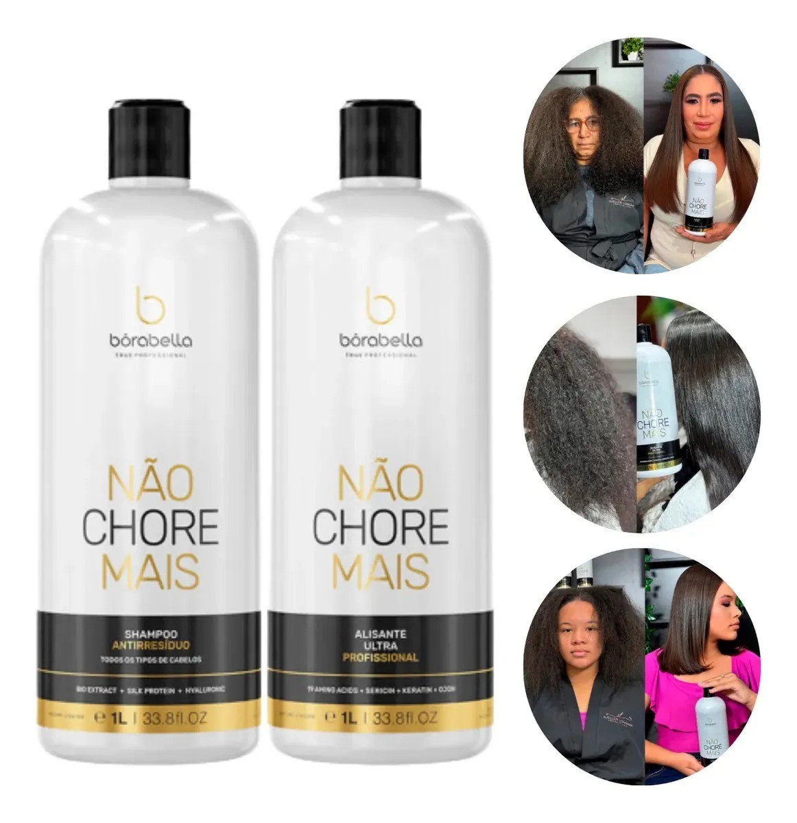 Borabella Not Cry Anymore Progressive hair straightening treatment keratin 350ml