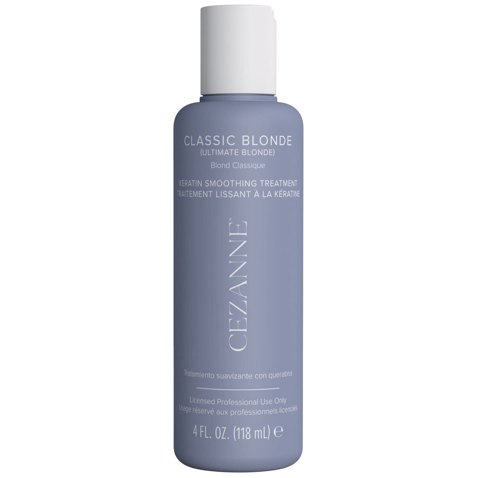 Cezanne Classic blonde Long Lasting Keratin Smooth Treatment 118ml.