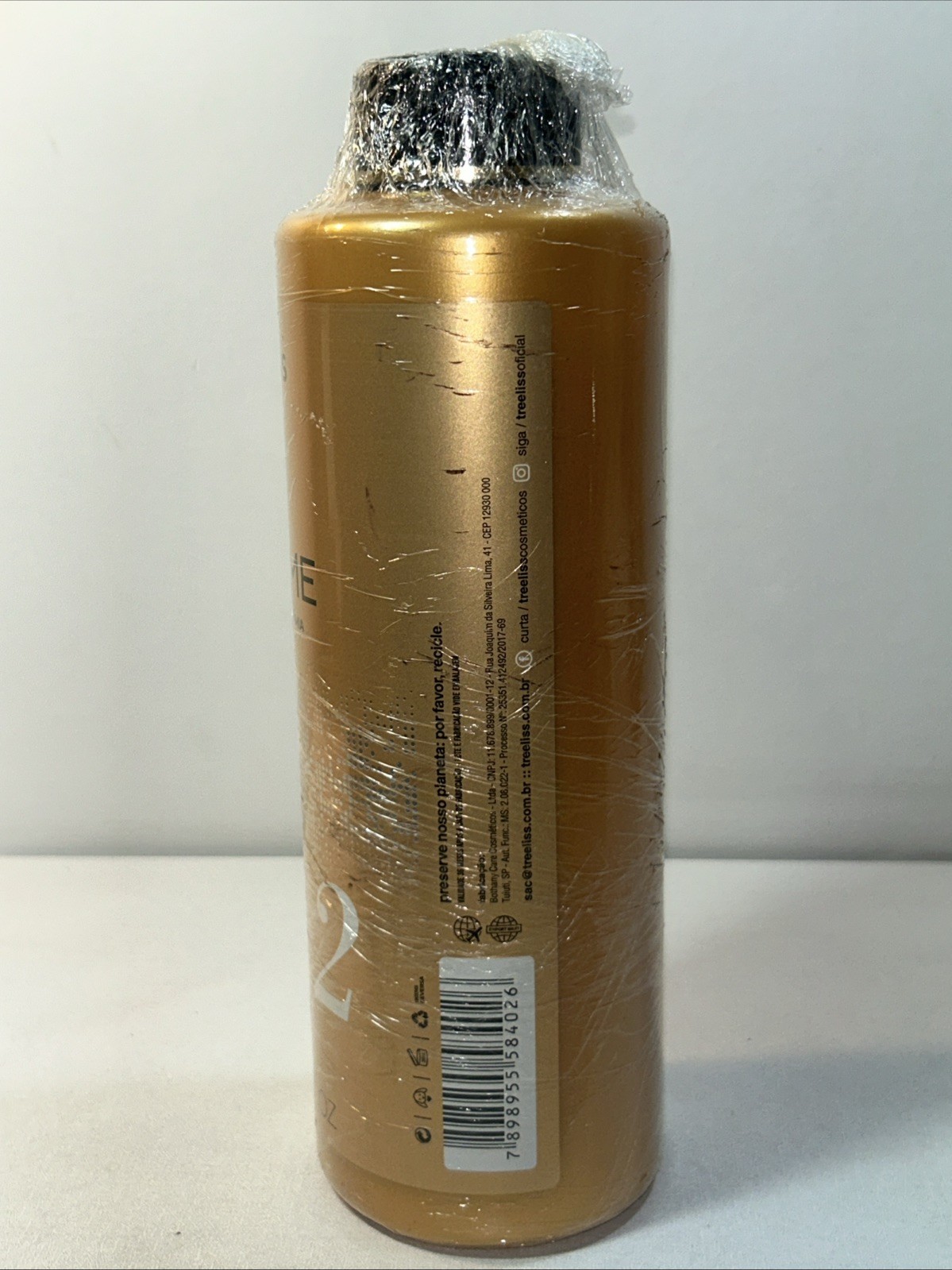 New Tree Liss Supreme Hair Keratin Straightening Treatment 33 Fl Oz