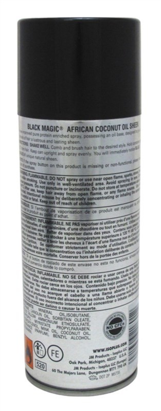 Black Magic Oil Sheen African Coconut 10.5 Ounce