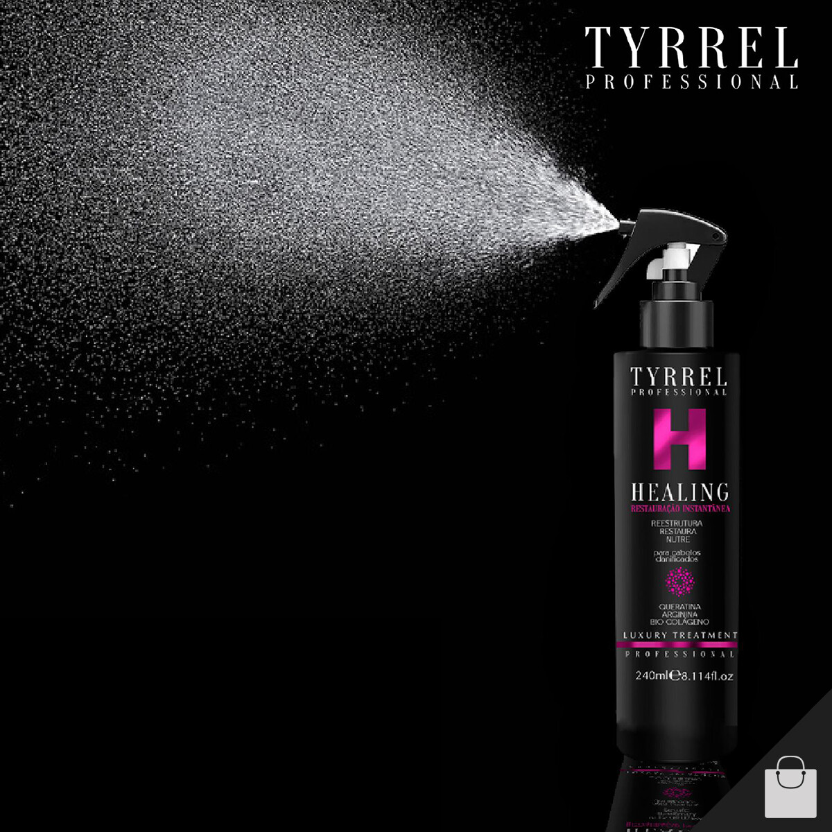 Tyrrel Healing Keratin Reconstruction Progressive Restoration Hair Treatment